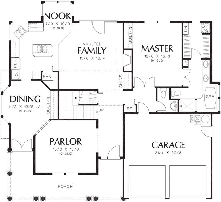 House Plan House Plan #12271 Drawing 1