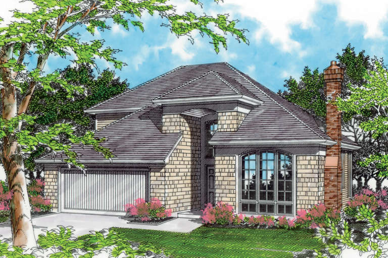 House Plan House Plan #12272 Front Elevation