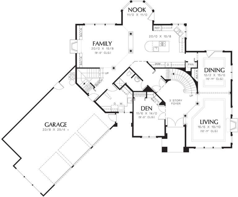 House Plan House Plan #12292 Drawing 1