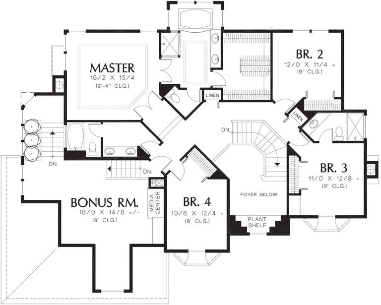 House Plan House Plan #12302 Drawing 2