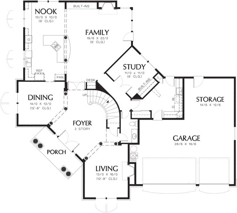 House Plan House Plan #12319 Drawing 1