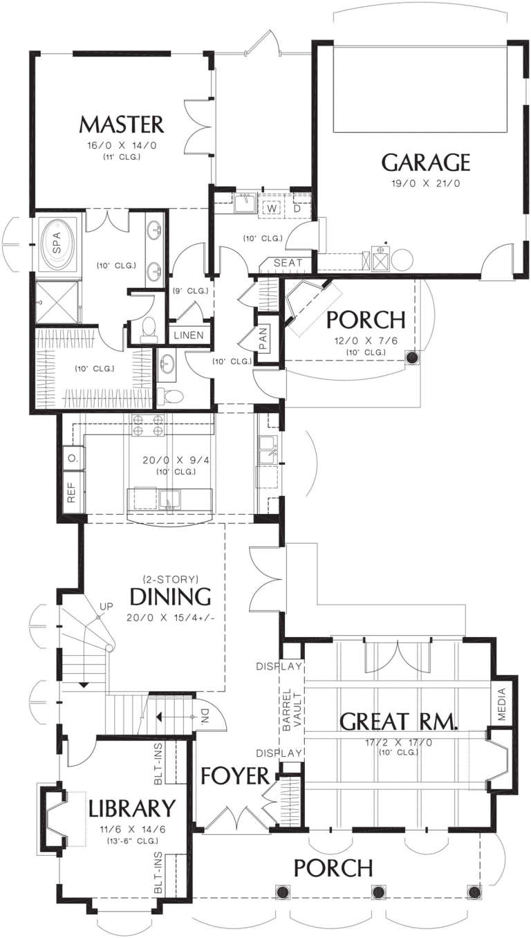 House Plan House Plan #12341 Drawing 1