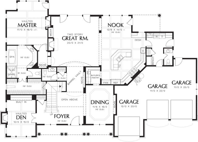 House Plan House Plan #12376 Drawing 1