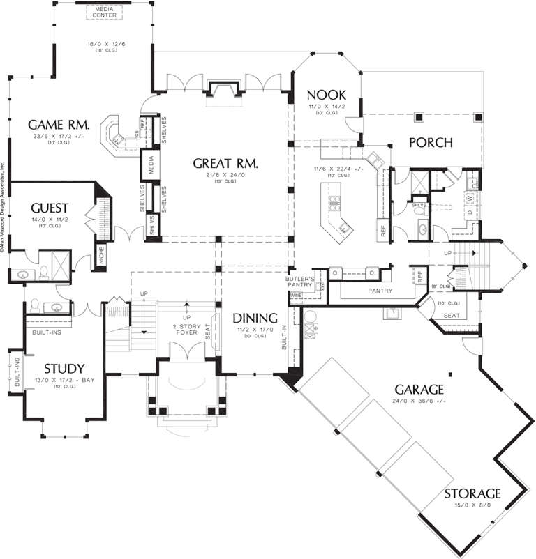 House Plan House Plan #12378 Drawing 1