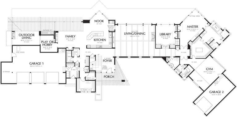 House Plan House Plan #12401 Drawing 1