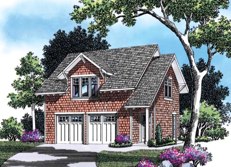 House Plan House Plan #12446 Front Elevation