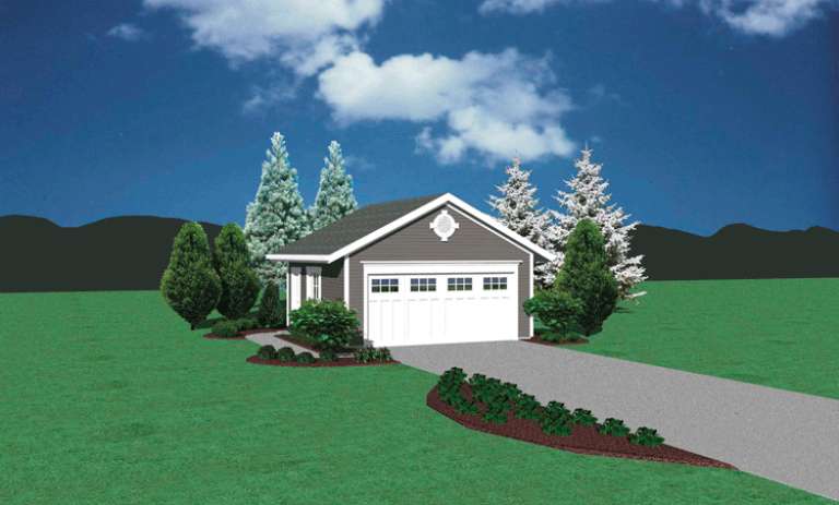 House Plan House Plan #12449 Front Elevation
