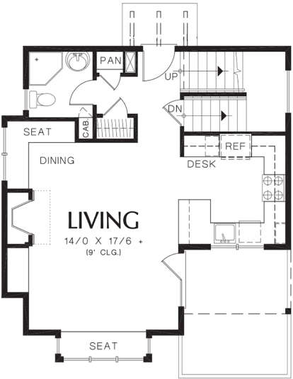 Main Floor for House Plan #2559-00662