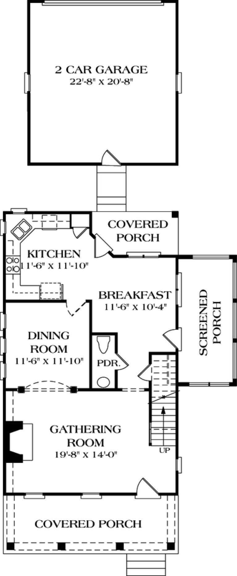 House Plan House Plan #12525 Drawing 1