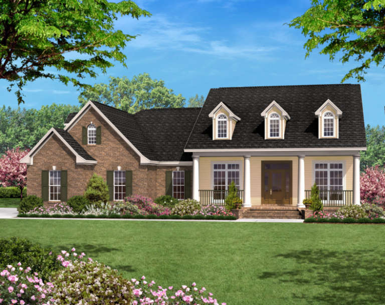 House Plan House Plan #1255 Front Elevation