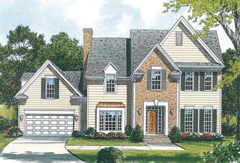 House Plan House Plan #12595 Front Elevation