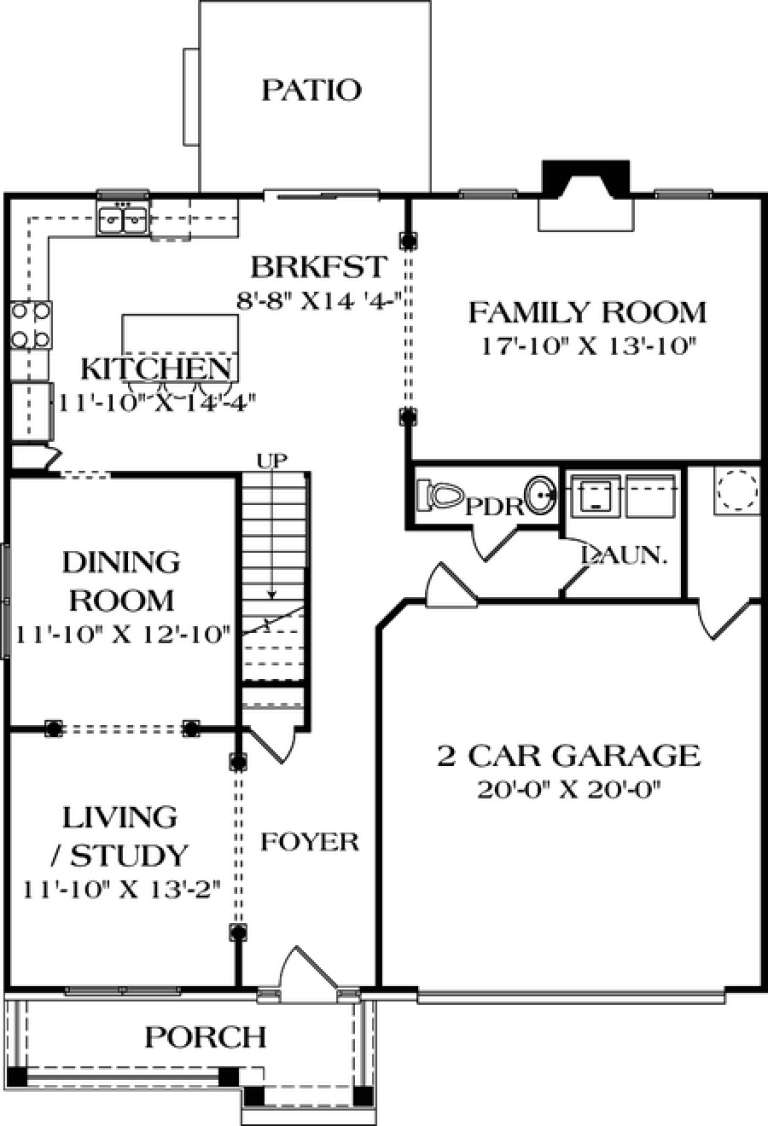 House Plan House Plan #12597 Drawing 1