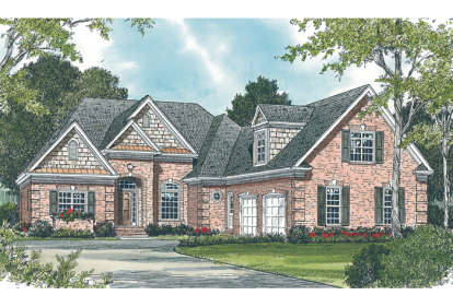 Traditional House Plan #3323-00164 Elevation Photo