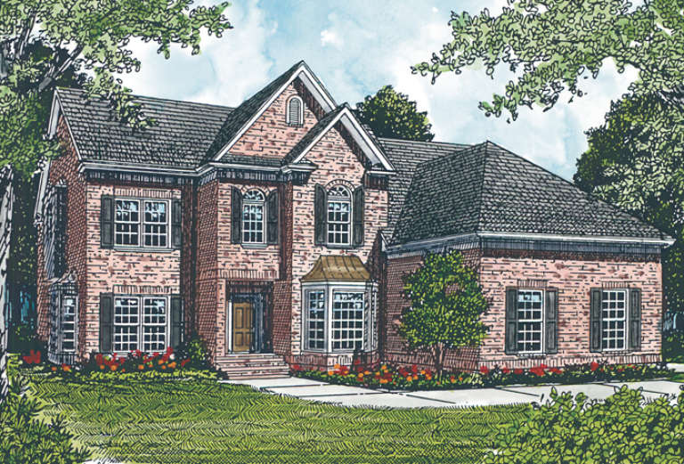 House Plan House Plan #12636 Front Elevation