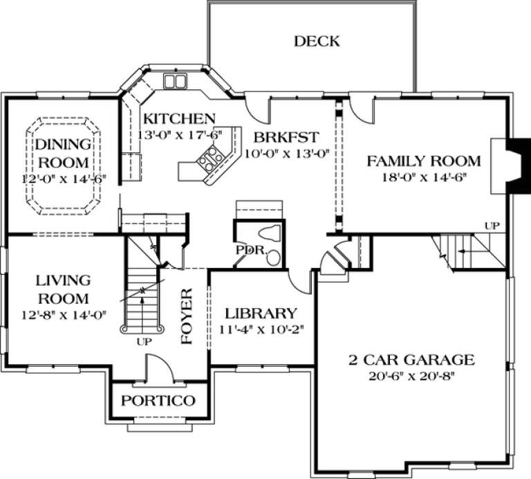 House Plan House Plan #12639 Drawing 1