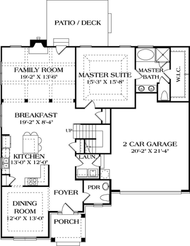 House Plan House Plan #12658 Drawing 1