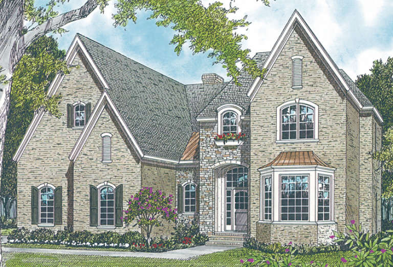 House Plan House Plan #12663 Front Elevation