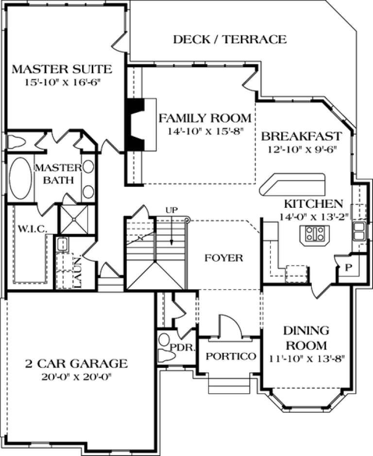 House Plan House Plan #12663 Drawing 1
