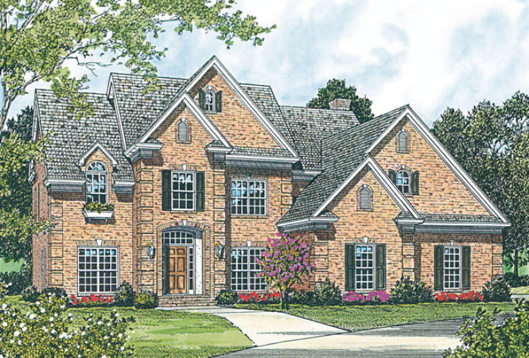 House Plan House Plan #12665 Front Elevation