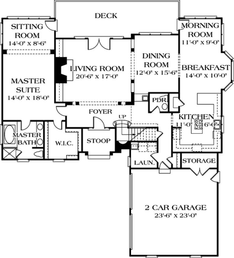 House Plan House Plan #12671 Drawing 1