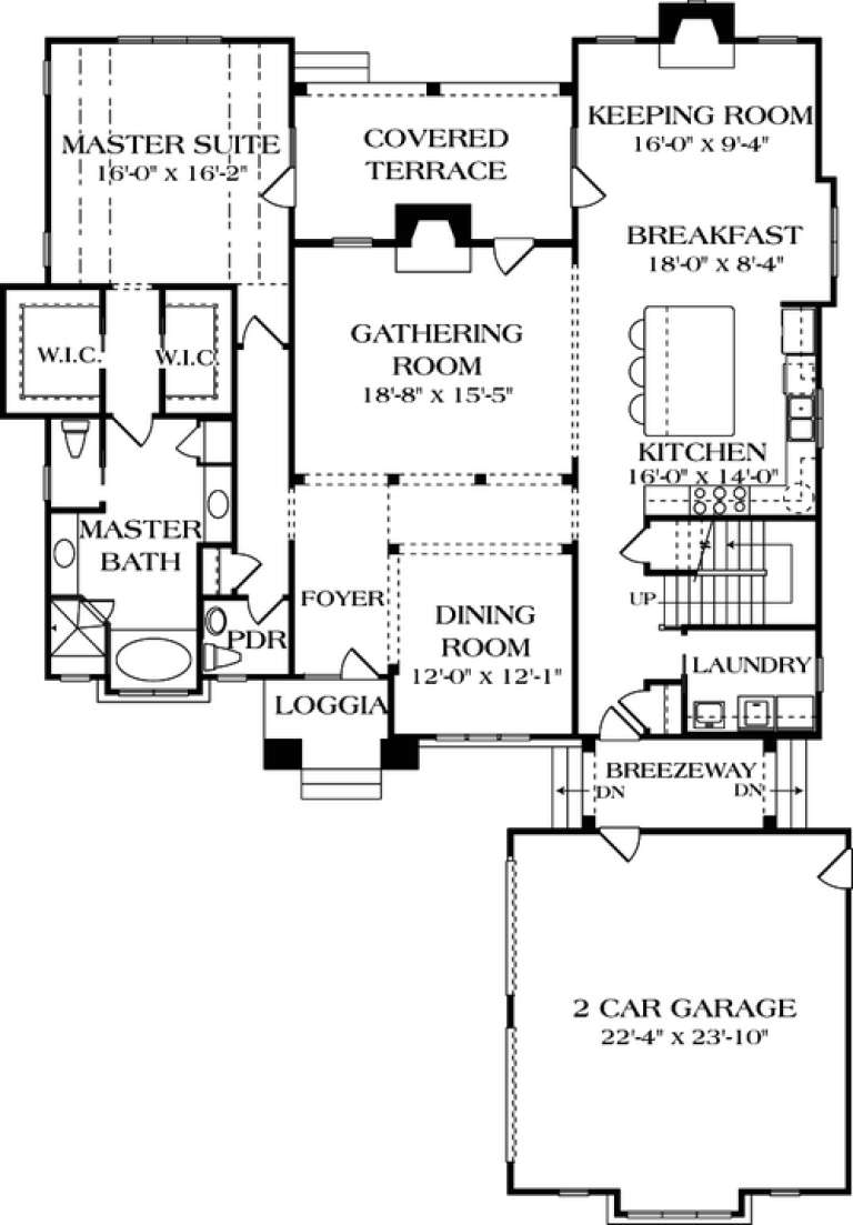 House Plan House Plan #12679 Drawing 1