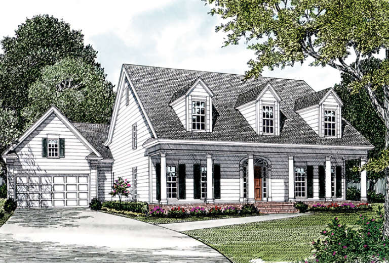 House Plan House Plan #12682 Front Elevation