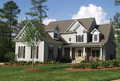 Craftsman House Plan #3323-00219 Elevation Photo