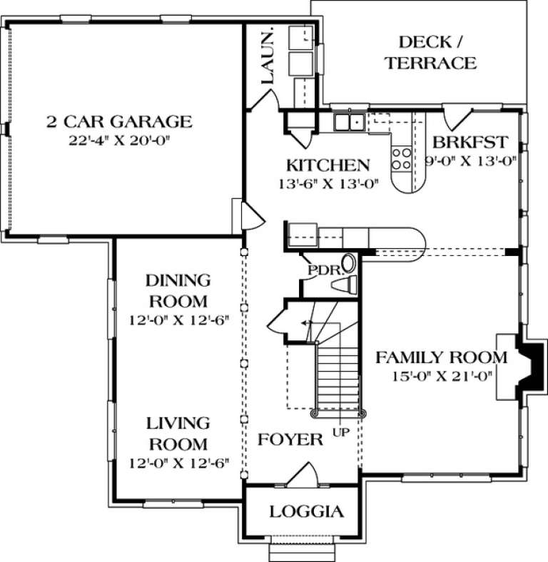 House Plan House Plan #12700 Drawing 1