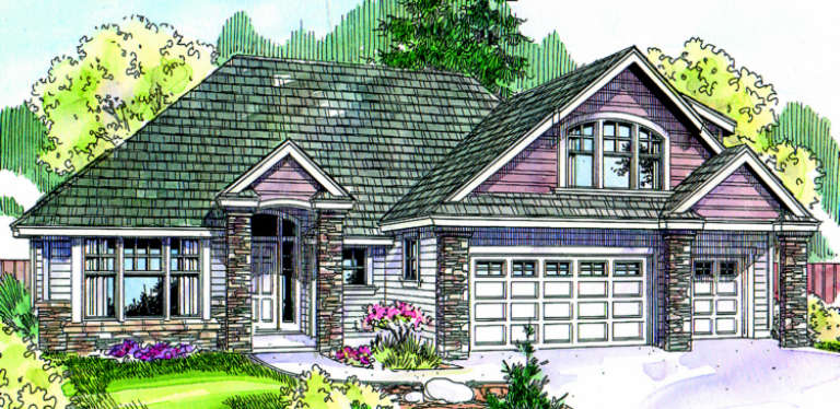 House Plan House Plan #1274 Front Elevation