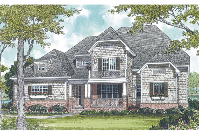House Plan House Plan #12745 Front Elevation
