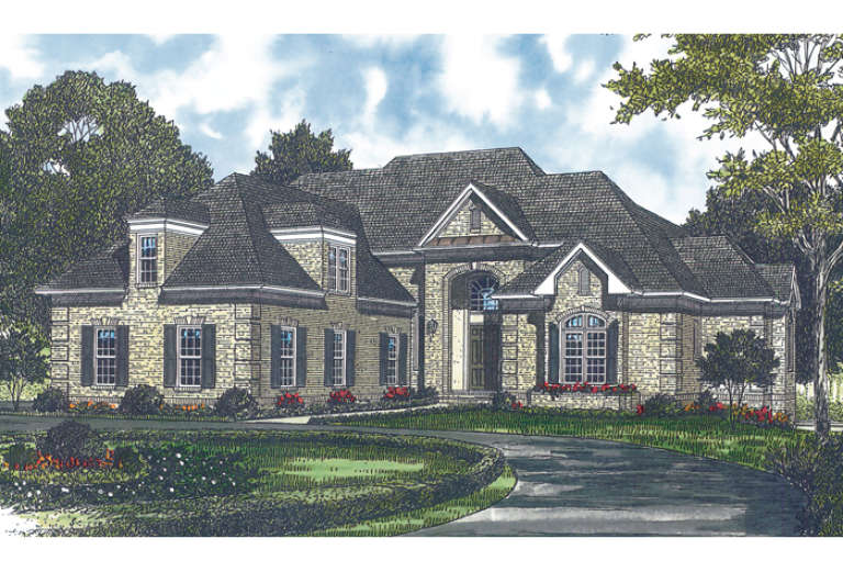 House Plan House Plan #12748 Front Elevation