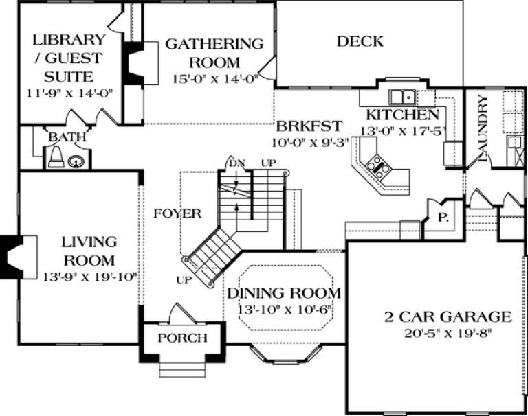 House Plan House Plan #12765 Drawing 2