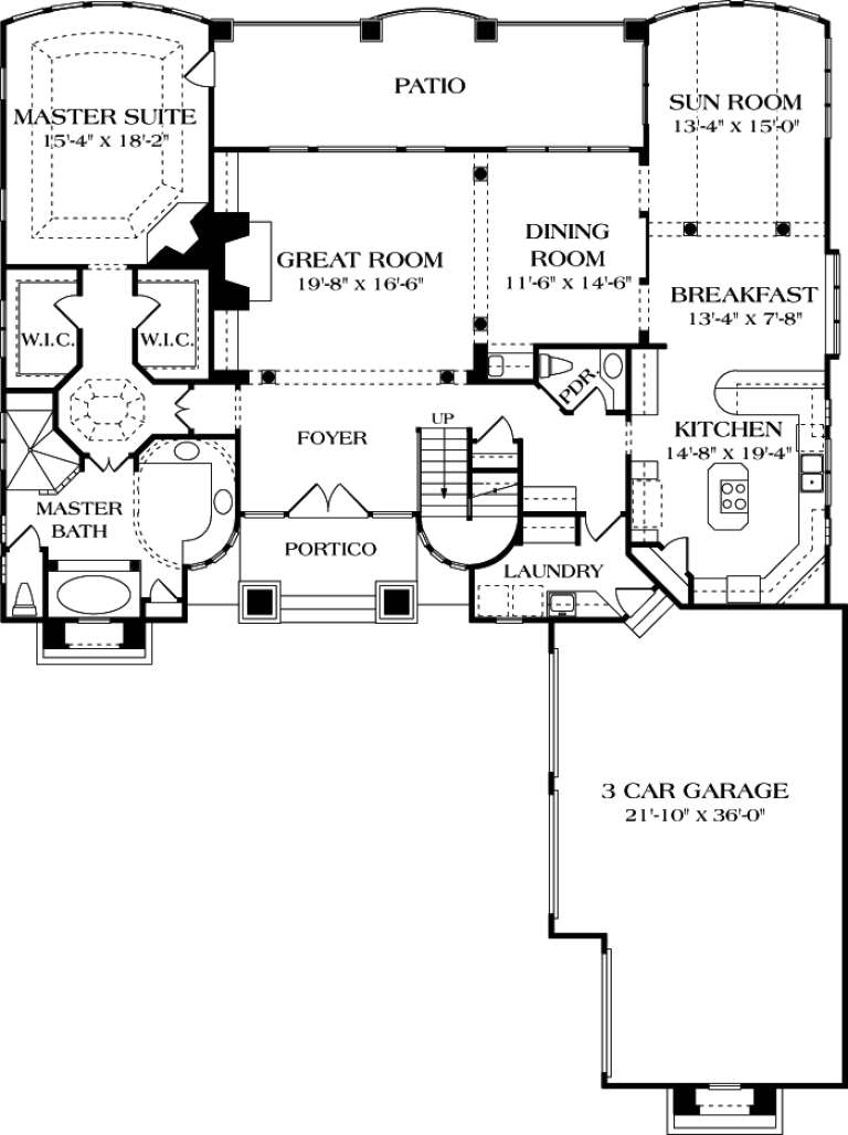 House Plan House Plan #12773 Drawing 1