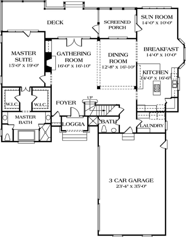 House Plan House Plan #12779 Drawing 1