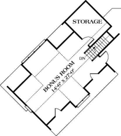 Floorplan 3 for House Plan #3323-00332