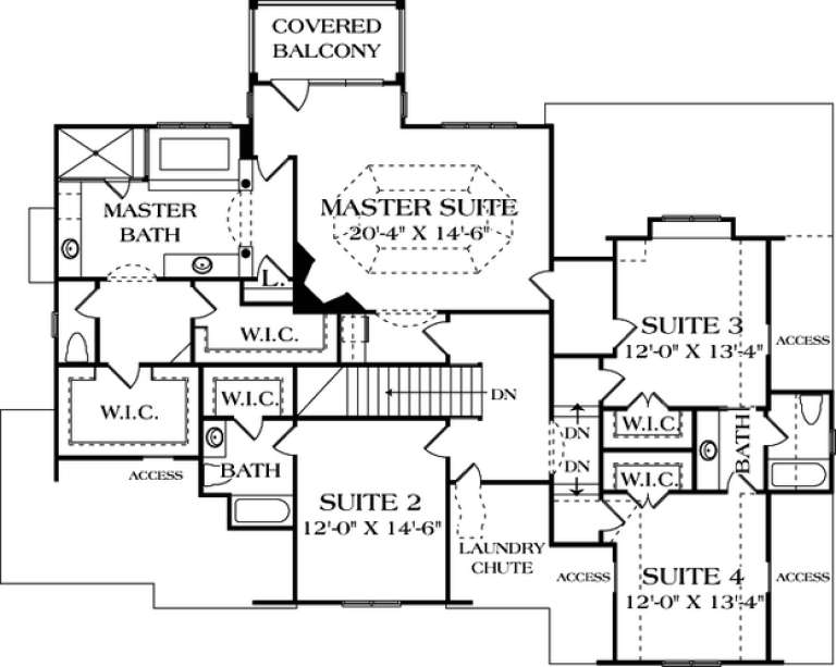 House Plan House Plan #12820 Drawing 3