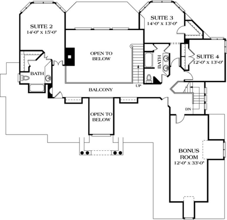 House Plan House Plan #12822 Drawing 2