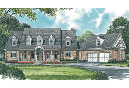 Country House Plan #3323-00379 Elevation Photo