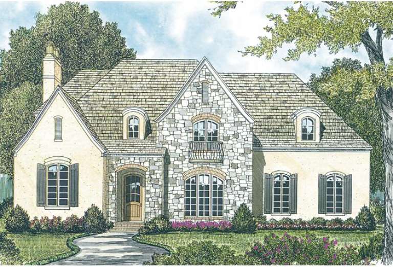 House Plan House Plan #12856 Front Elevation