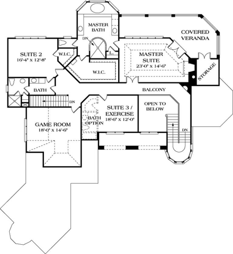 House Plan House Plan #12858 Drawing 2