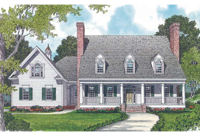 Country House Plan #3323-00399 Elevation Photo