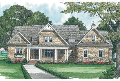Craftsman House Plan #3323-00416 Elevation Photo