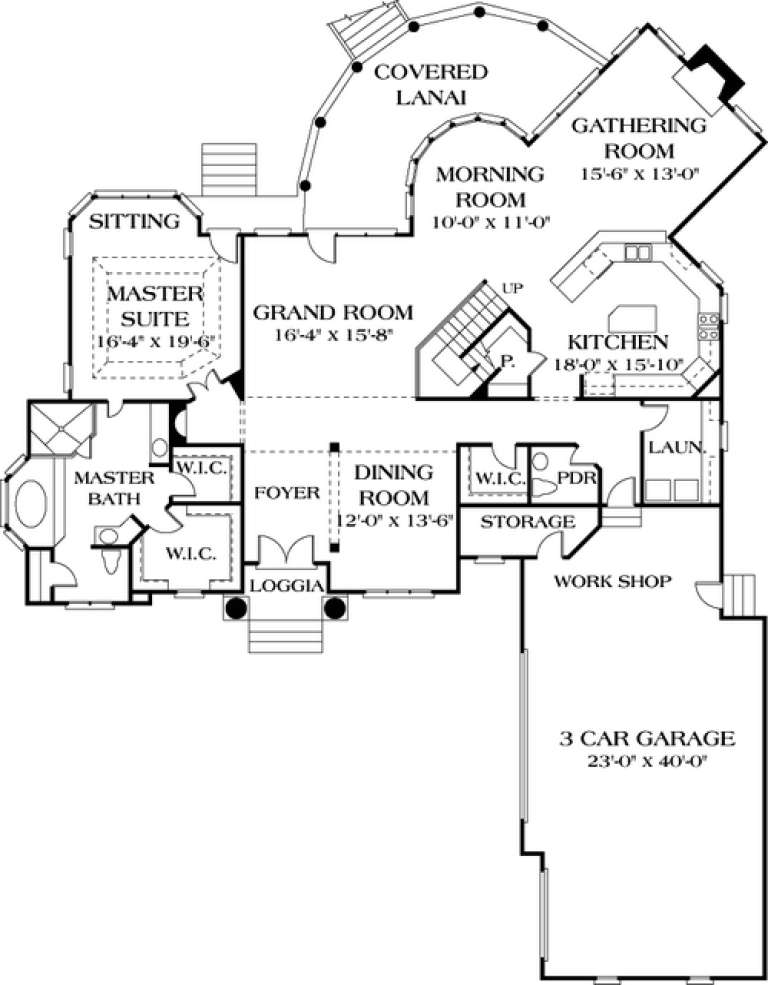 House Plan House Plan #12888 Drawing 1