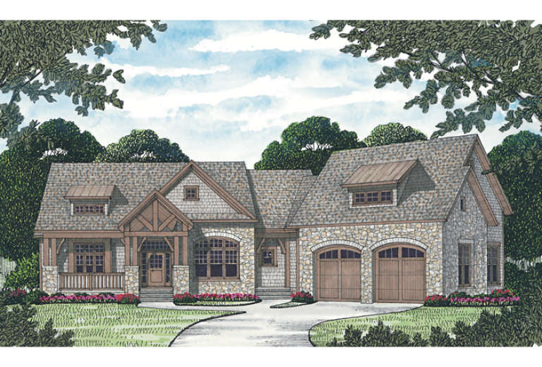House Plan House Plan #12894 Front Elevation