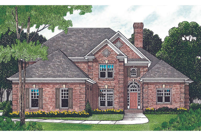 House Plan House Plan #12896 Front Elevation