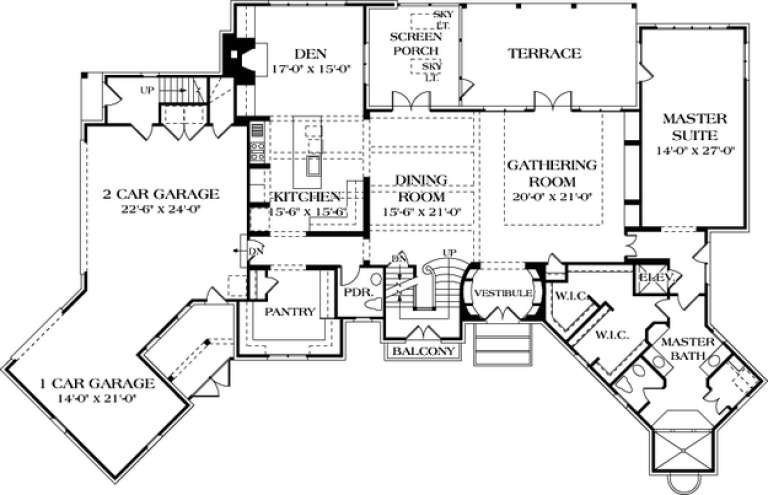 House Plan House Plan #12897 Drawing 2