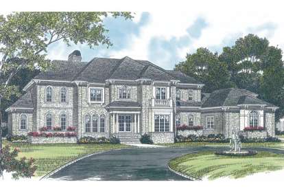 Traditional House Plan #3323-00433 Elevation Photo
