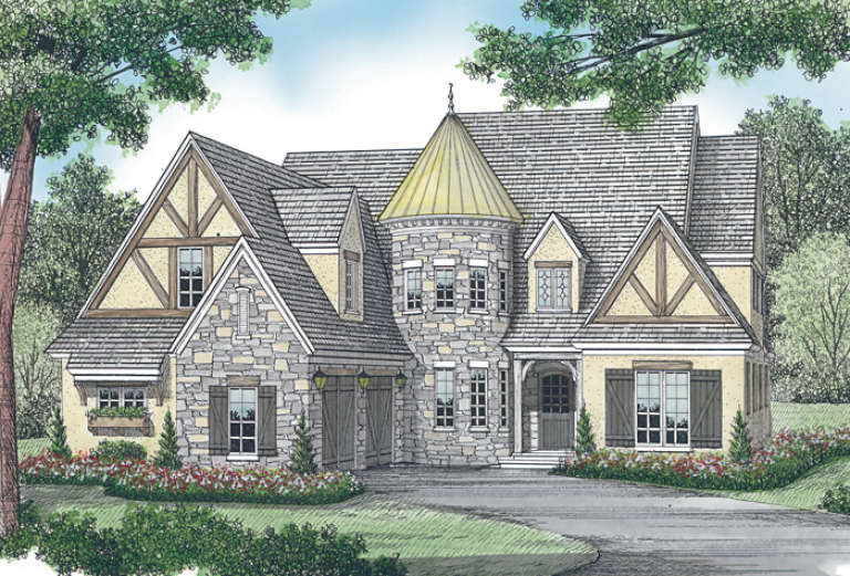 House Plan House Plan #13008 Front Elevation