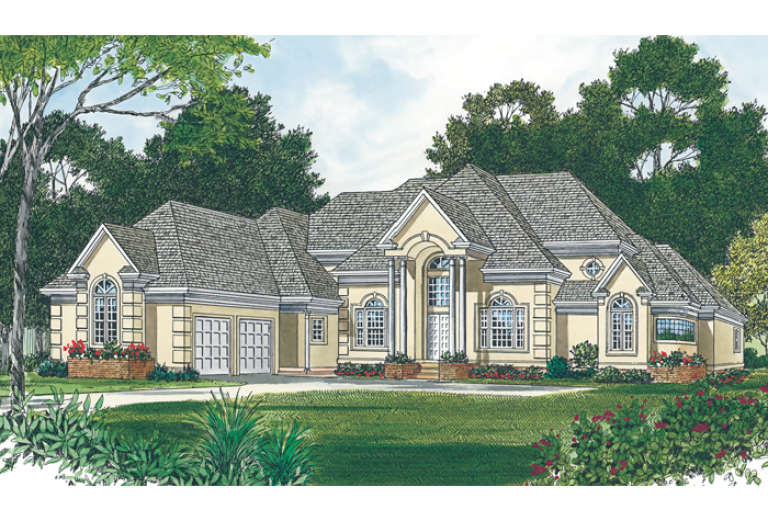 House Plan House Plan #13016 Front Elevation