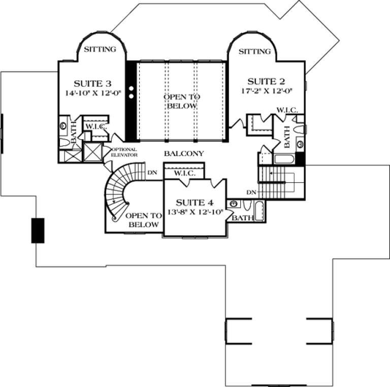 House Plan House Plan #13028 Drawing 3